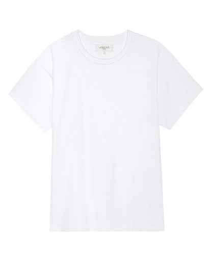 The Men's Pure Knits Boxy Crew. Solid -- True White