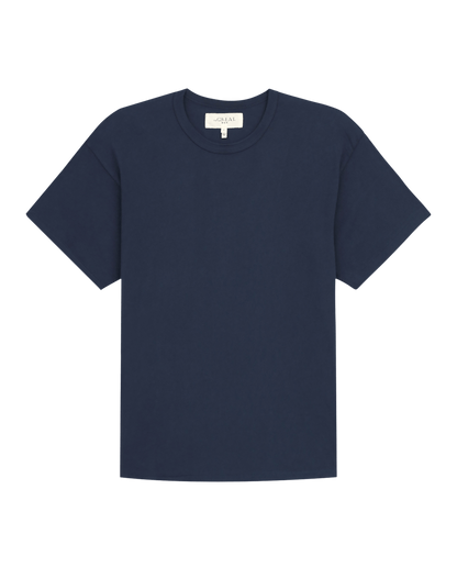 The Men's Boxy Crew. -- True Navy