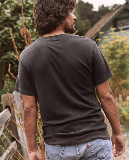 The Men's Slim Tee. -- Almost Black